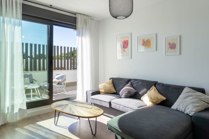 Serene Terrace Apartment